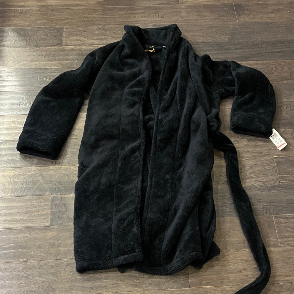 Club Room House Robe new black soft Men’s One Size